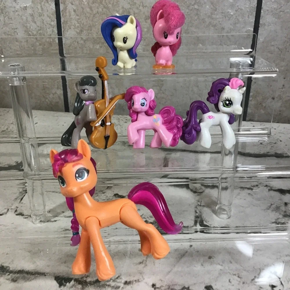 My Little Pony Figures PVC Vinyl Mini Cake Toppers Assorted Lot Of 6 Pinkie‎ Pie